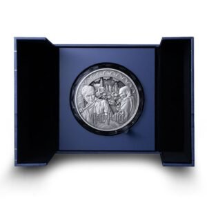 1 Kilo Antique Samoa Harry Potter vs Voldemort Silver Coin (Multi-Layer, Box + CoA)
