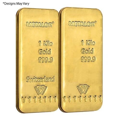 Buy 1 Kilo Metalor Gold Bar