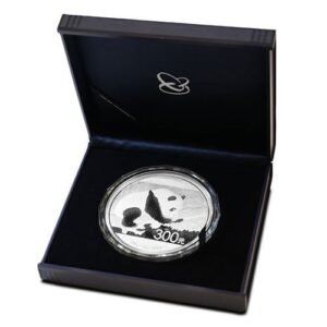 1 Kilo Proof Chinese Silver Panda Coin (Random Year, Box + CoA)