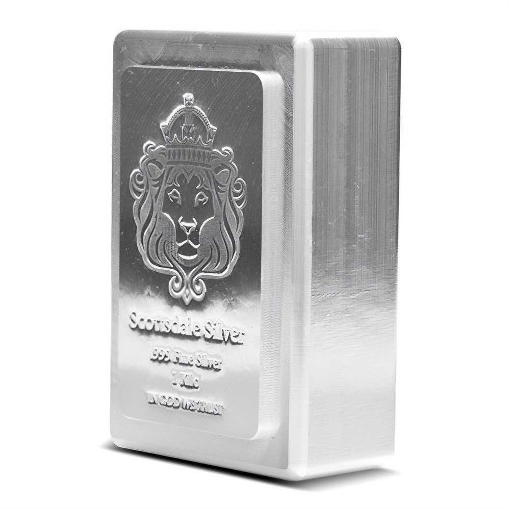 1 Kilo Scottsdale Stacker Silver Bar (New) - Image 4