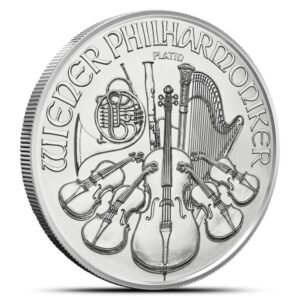 1 oz Austrian Platinum Philharmonic Coin (Random Year)