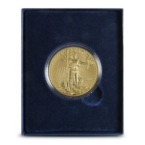 Buy 1 oz Burnished American Gold Eagle Coin (Random Year, Box + CoA)