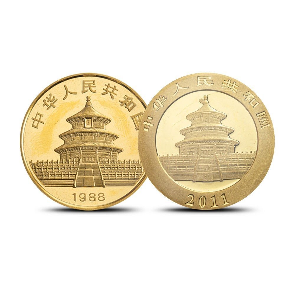 Buy 1 oz Chinese Gold Panda Coins (Random Year, Unsealed) - Image 3