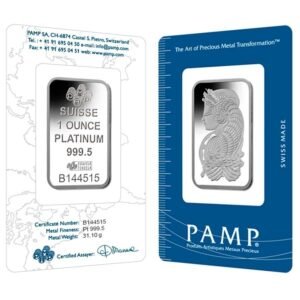 Buy 1 oz PAMP Suisse Fortuna Platinum Bar