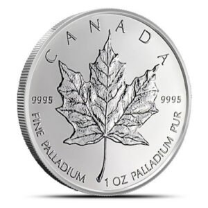1 oz Palladium Coin For Sale (Random Year, Varied Condition)