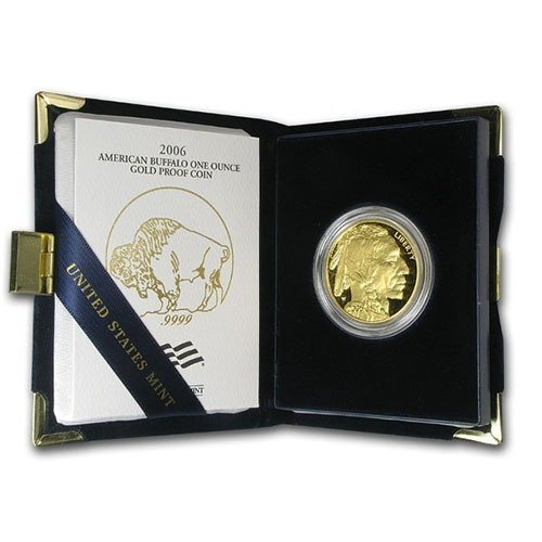 1 oz Proof American Gold Buffalo Coin (Random Year, Box + CoA) - Image 3