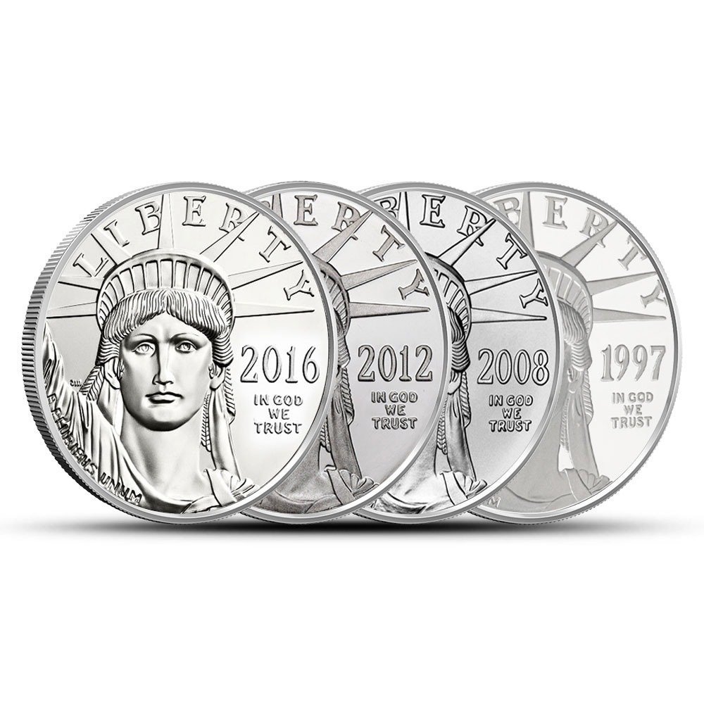 Buy 1 oz Proof American Platinum Eagle Coin (Box & CoA, Random Year)