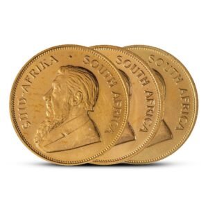 1 oz South African Gold Krugerrand Coin (Random Year, Abrasions)