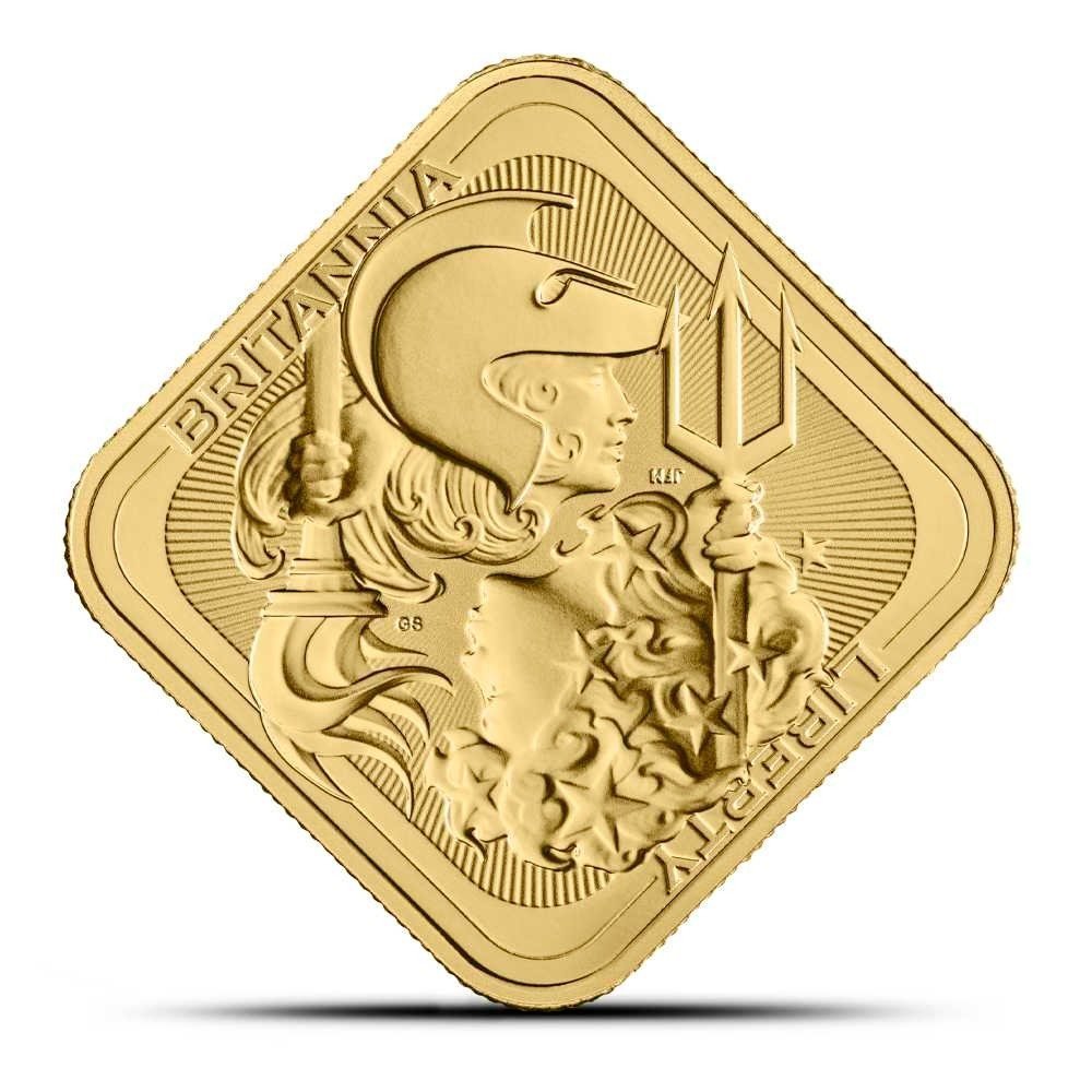 1 oz The Royal Mint Britannia and Liberty Gold Bar (New) - Image 5