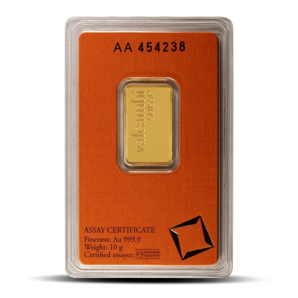 Buy 10 Gram Valcambi Gold Bar (New w/ Assay) - Image 2