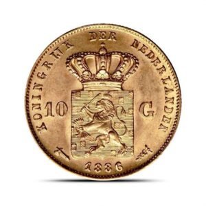 Buy 10 Guilders Gold Coin (King, BU)