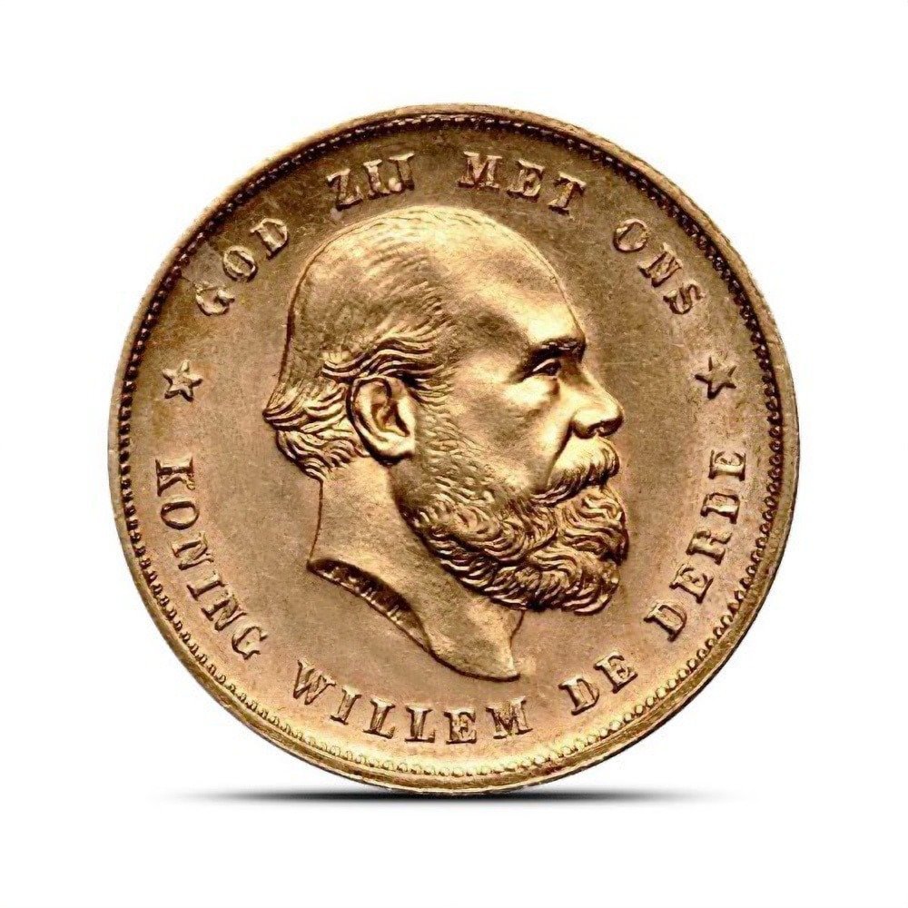 Buy 10 Guilders Gold Coin (King, BU) - Image 2