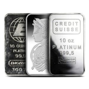 Buy 10 oz Platinum Bars Online (Varied Condition, Any Mint)