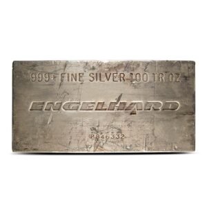 Buy 100 oz Engelhard Silver Bar (Triangle Design)