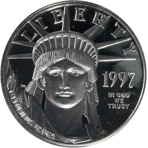 1/2 oz Proof American Platinum Eagle Coin (Random Year, Box + CoA) - Image 2