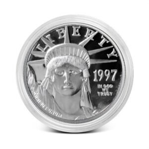 1/2 oz Proof American Platinum Eagle Coin (Random Year, Capsule only)