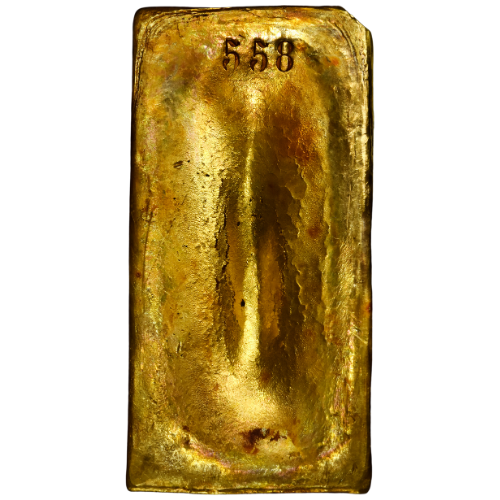 128.13 oz SS Central America Kellogg & Humbert Assayers Gold Bar - Image 2