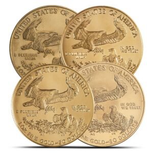 1/4 oz American Gold Eagle Coin (Random Year)