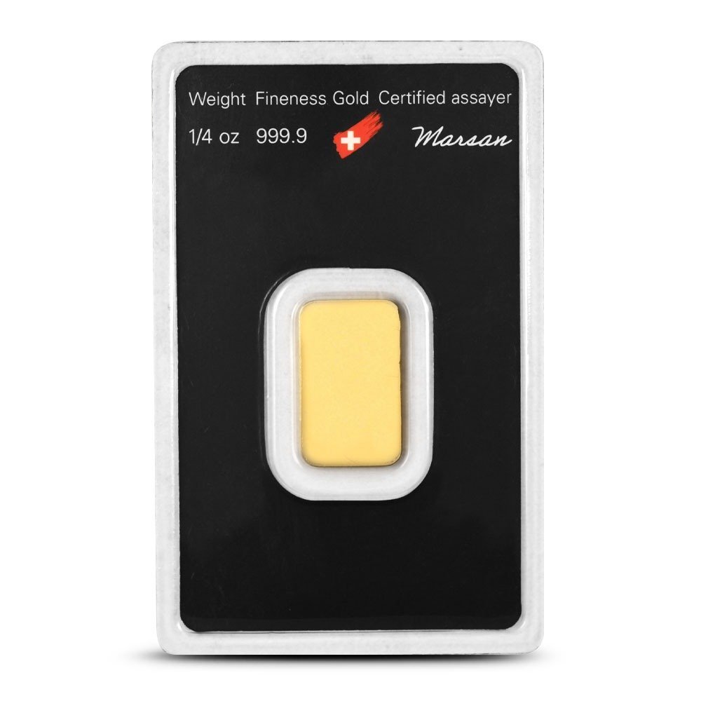 Buy 1/4 oz Argor Heraeus Gold Bars (New in Assay) - Image 2
