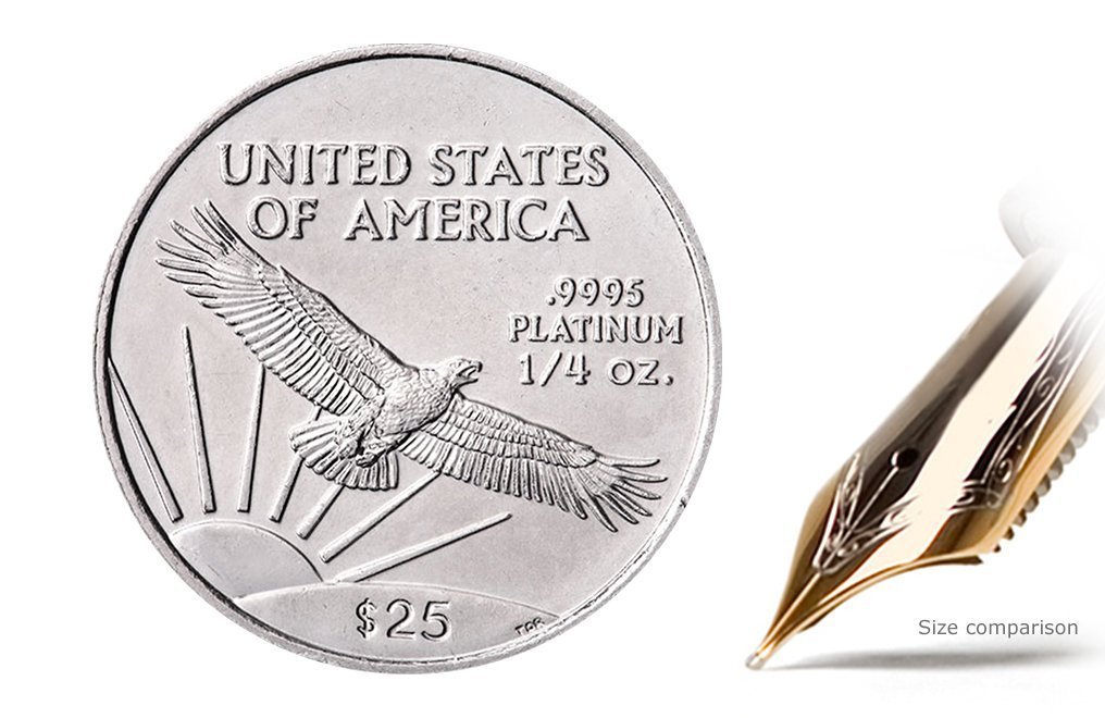 1/4 oz Platinum Coin For Sale (Random Year, Varied Condition, Any Mint)