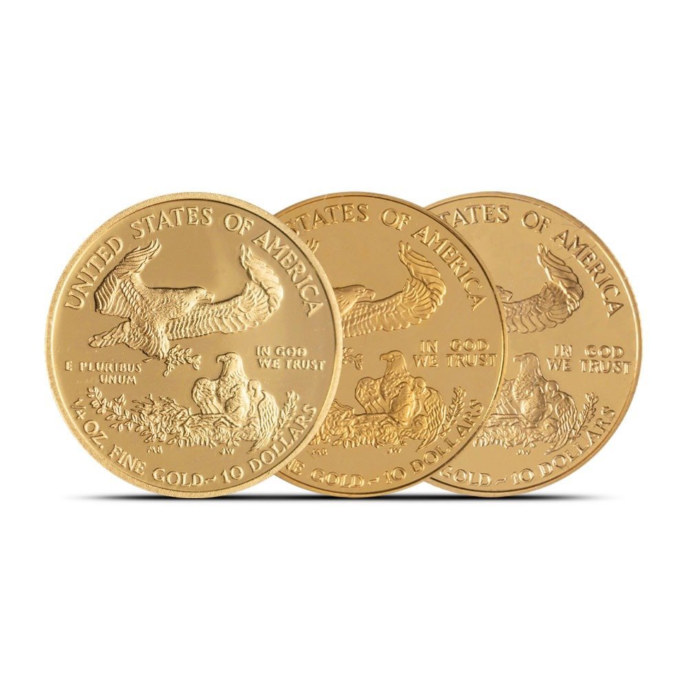 1/4 oz Proof American Gold Eagle Coin (Random Year, Capsules Only) - Image 2