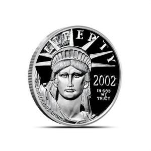 1/4 oz Proof American Platinum Eagle Coin (Random Year, Box + CoA)