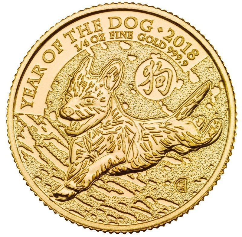 Buy 1/4 oz £25 Royal Mint Gold Coin (Our Choice) - Image 2