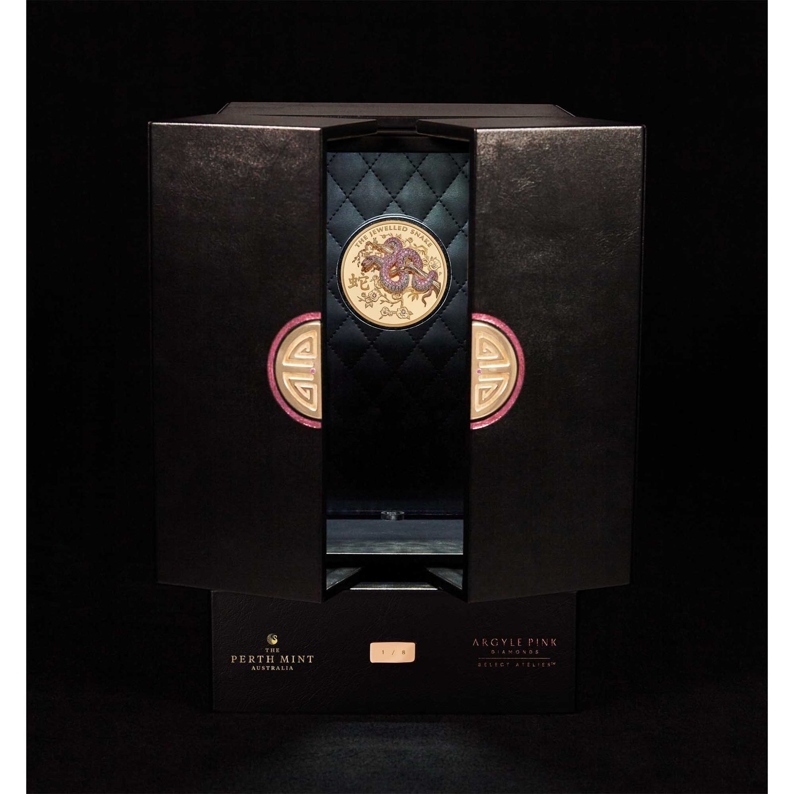 2023 10 oz Proof Jewelled Snake Gold Coin - Image 9