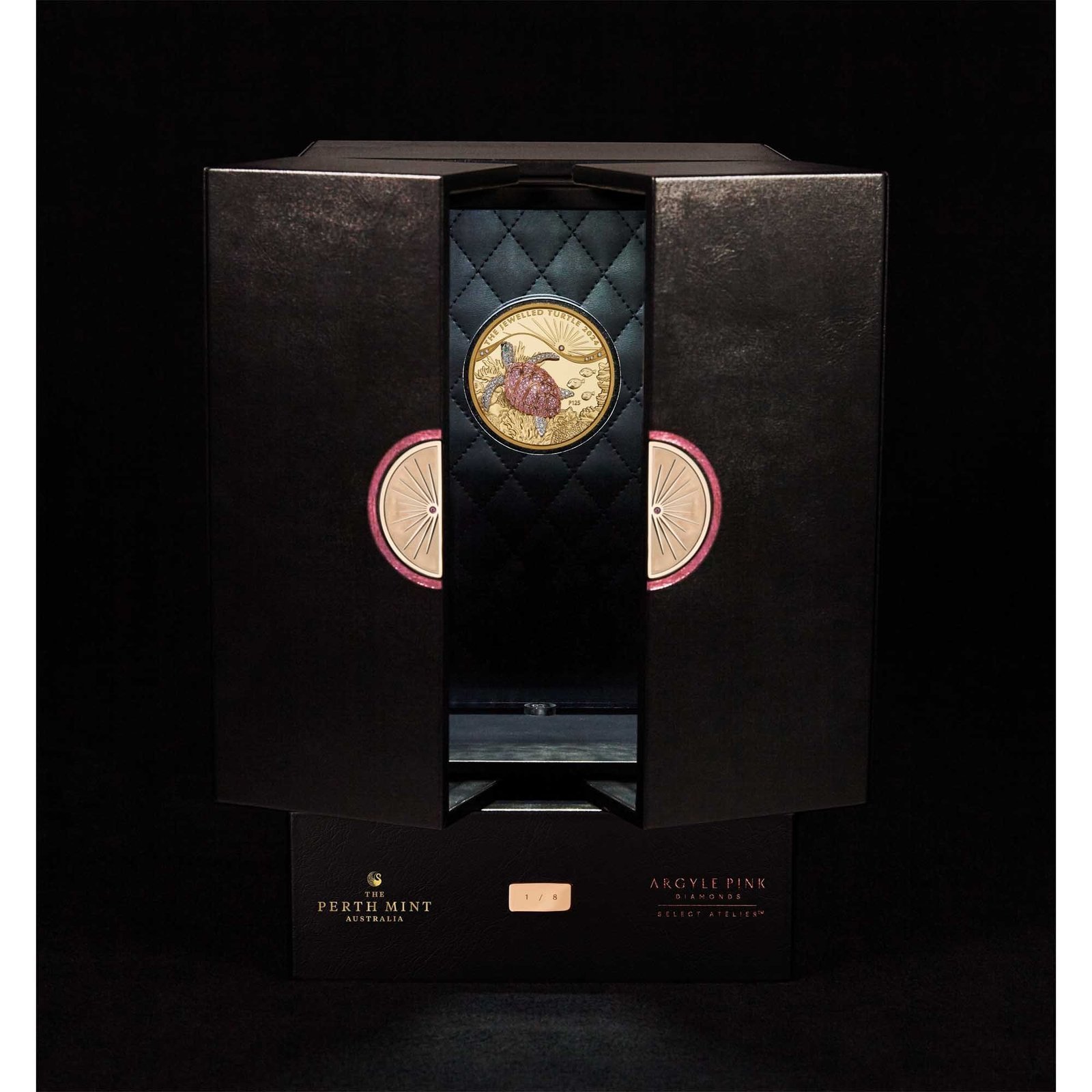 2024 10 oz Proof Jewelled Turtle Gold Coin - Image 9