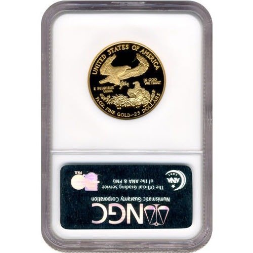 1995-W 1/2 oz Proof American Gold Eagle Coin NGC PF70 UCAM - Image 2