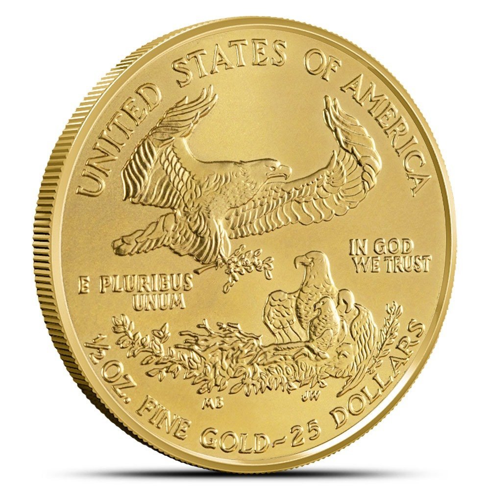 1999 1/2 oz American Gold Eagle Coin - Image 2