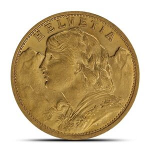 20 Francs Swiss Helvetia Gold Coin (Circulated)