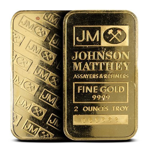 20 oz Johnson Matthey Gold Bar (Secondary Market)