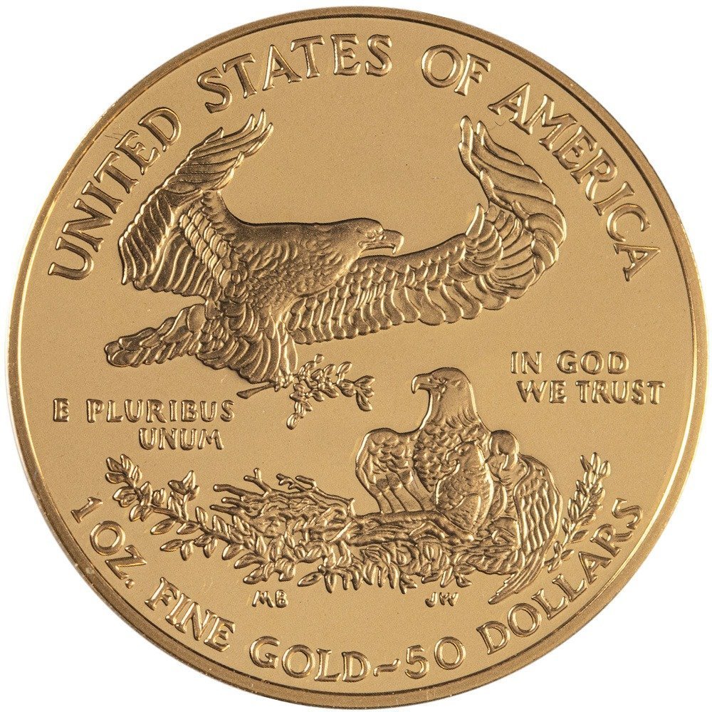 2001-W 1 oz Proof American Gold Eagle Coin (Box + CoA) - Image 2