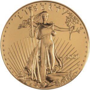 2001-W 1 oz Proof American Gold Eagle Coin (Box + CoA)