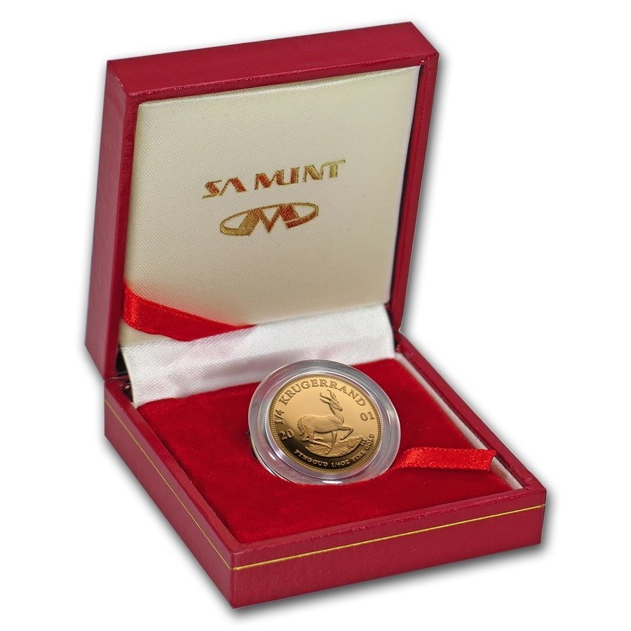 2001 Proof 1/4 oz Krugerrand Gold Coin - Image 2