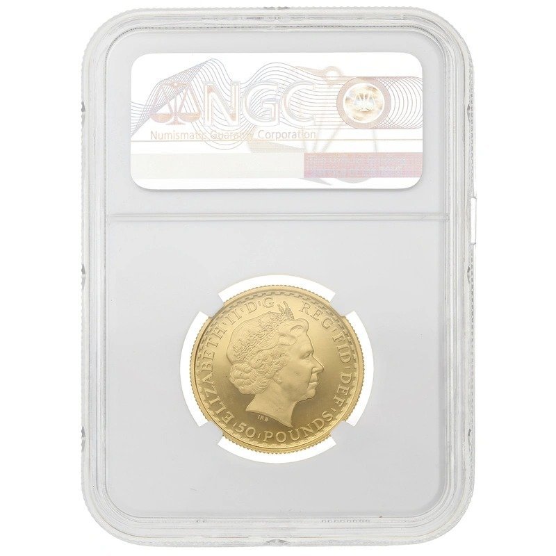 2005 Proof 1/2 oz Gold Britannia Coin NGC PF69 - Image 2
