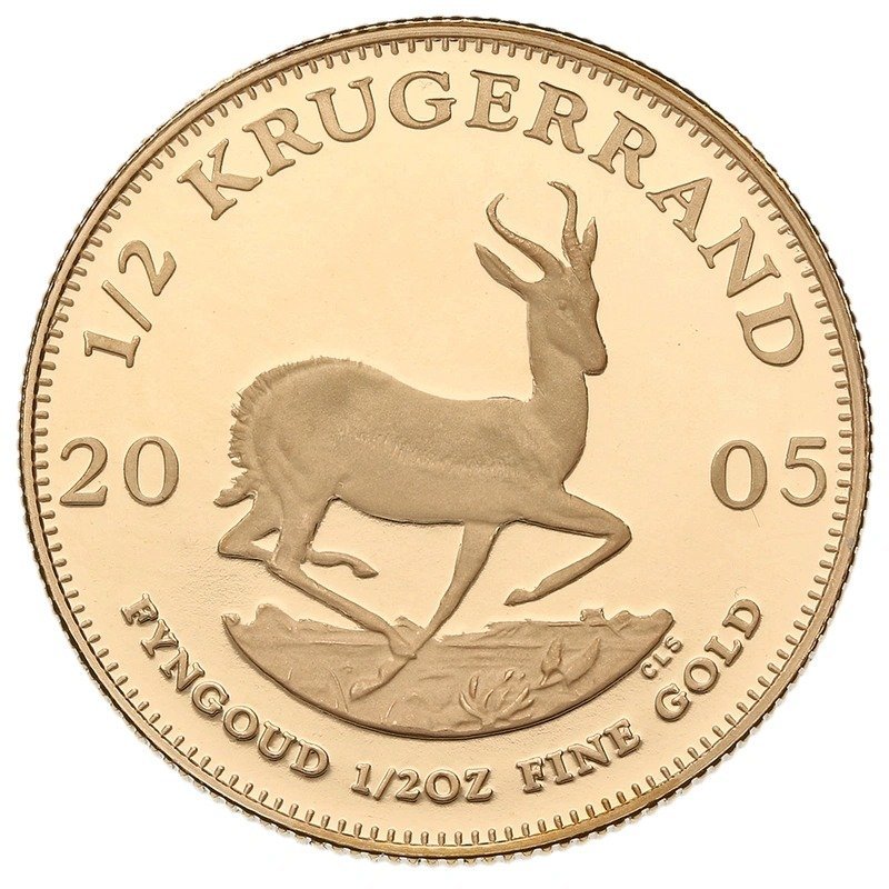 2005 Proof 1/2 oz Krugerrand Gold Coin Boxed - Image 3