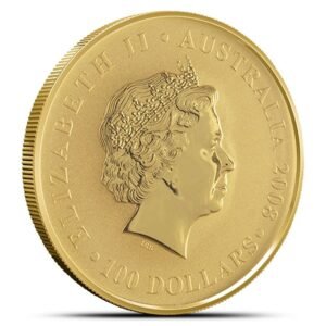 2008 1 oz Australian Gold Kangaroo Coin