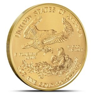 2008 1 oz Burnished American Gold Eagle Coin (Box + CoA)