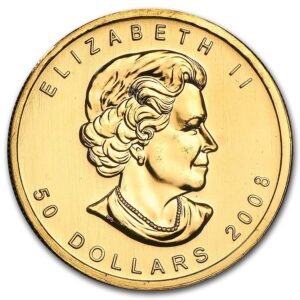2008 1 oz Canadian Gold Maple Leaf Coin