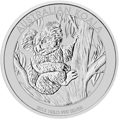 2013 1 Kilo Australian Silver Koala Coin (BU)