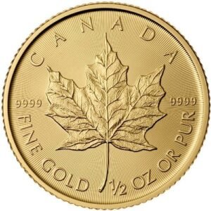 2015 1/2 oz Canadian Gold Maple Leaf Coin (BU)