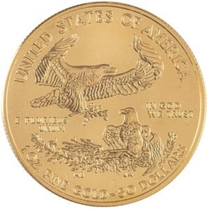 2016 1 oz Burnished American Gold Eagle Coin (Box + CoA)