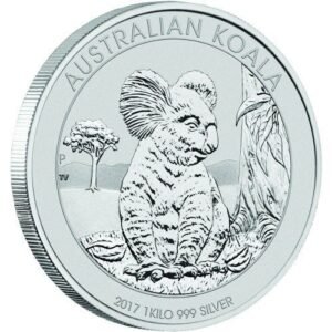 2017 1 Kilo Australian Silver Koala Coin (BU)
