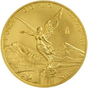 2017 1 oz Mexican Gold Libertad Coin (BU)