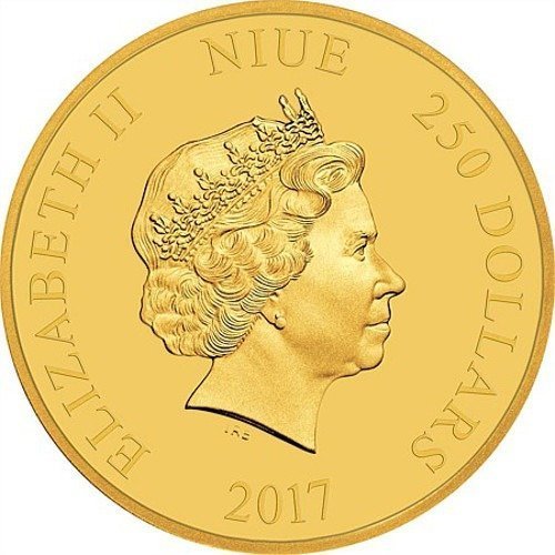 2017 1 oz Niue Mickey Mouse Gallopin Gaucho Series Gold Proof Coin (Box + CoA) - Image 4