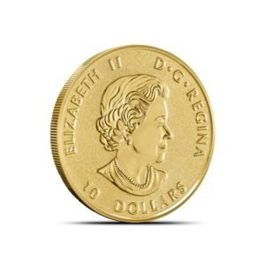 2017 1/4 oz Canadian Gold Big Horn Sheep Reverse Proof Coin