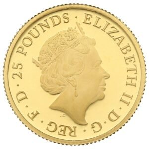 2017 1/4 oz Proof Unicorn of Scotland Gold Coin Queen’s Beasts
