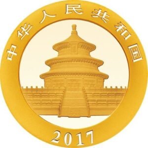 2017 30 Gram Chinese Gold Panda Coin (BU)